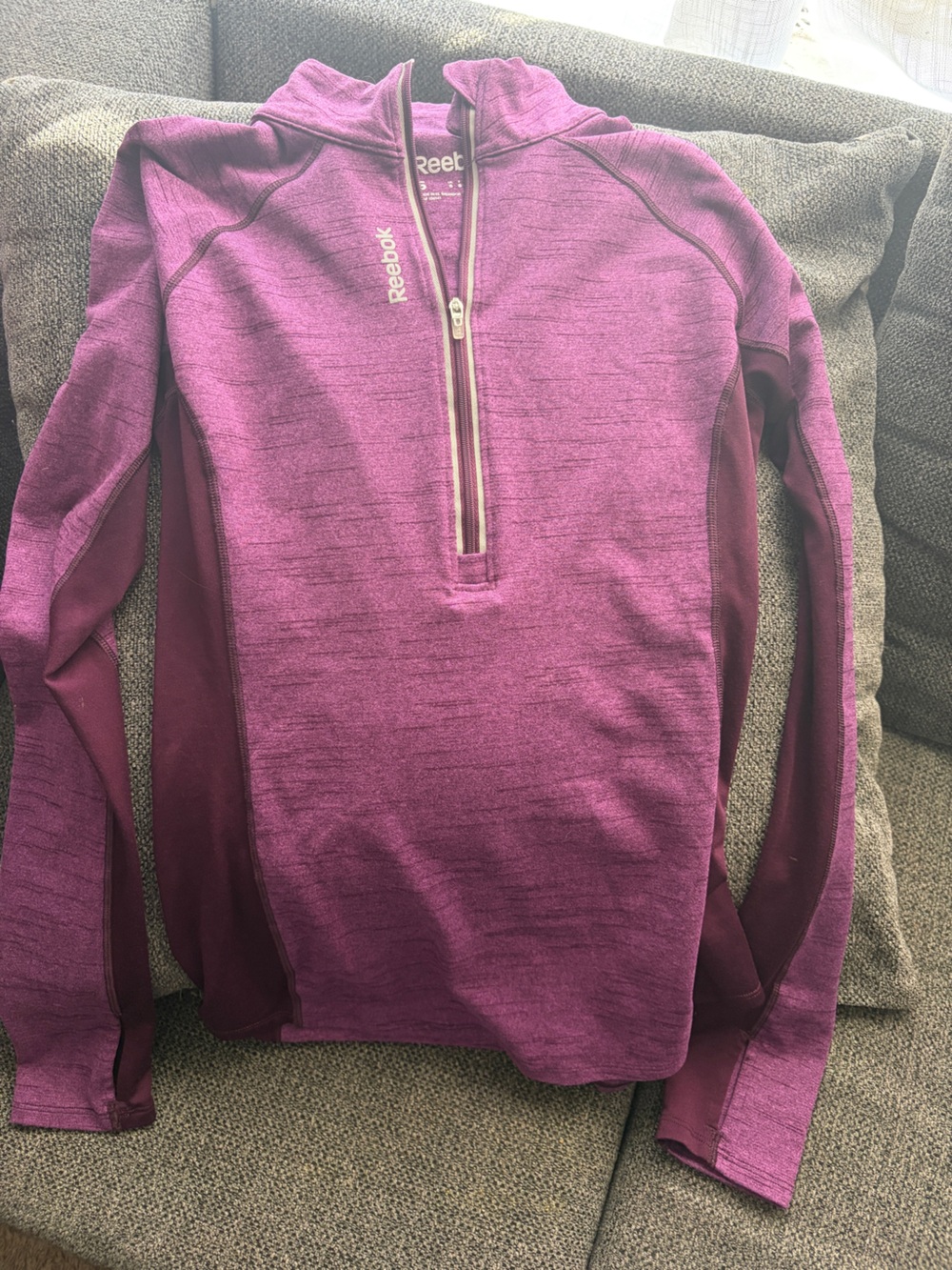 Reebok Women's Plum Half-Zip Athletic Jacket